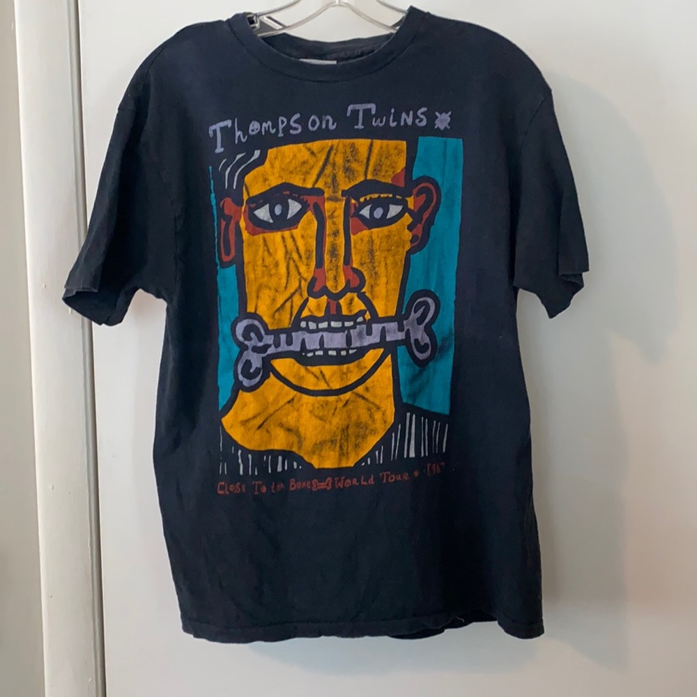 Vintage Original Thompson Twins 1987 Tour Shirt